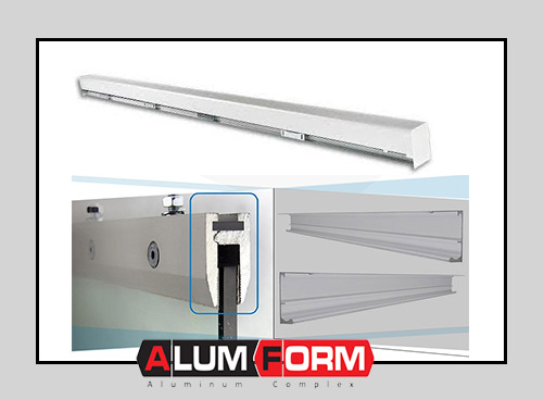 Automatic door profile